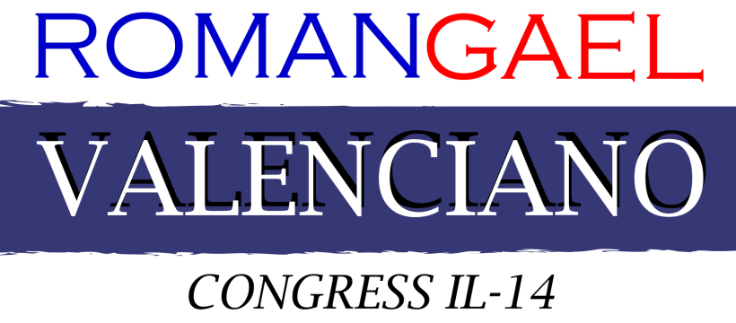 Roman G Valenciano for Congress - LOGO T1